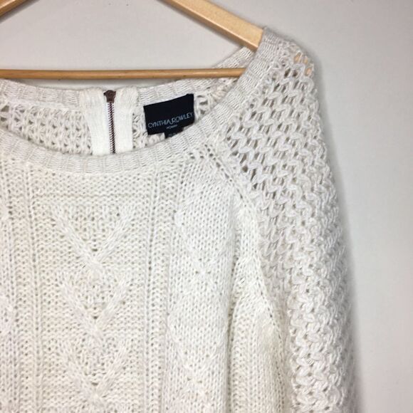 Cynthia Rowley Sz 2X Knit Wool Blend Sweater - Picture 1 of 5